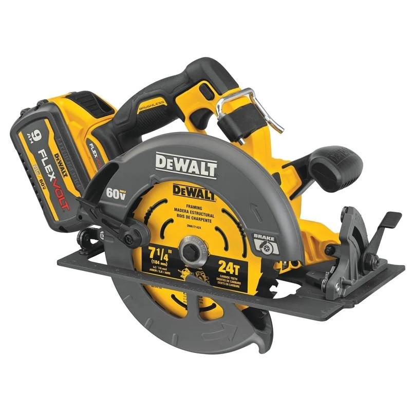 DEWALT DCS578X1 FLEXVOLT 60V MAX BRUSHLESS 7-1/4 IN. CORDLESS CIRCULAR SAW WITH BRAKE KIT - Image 3