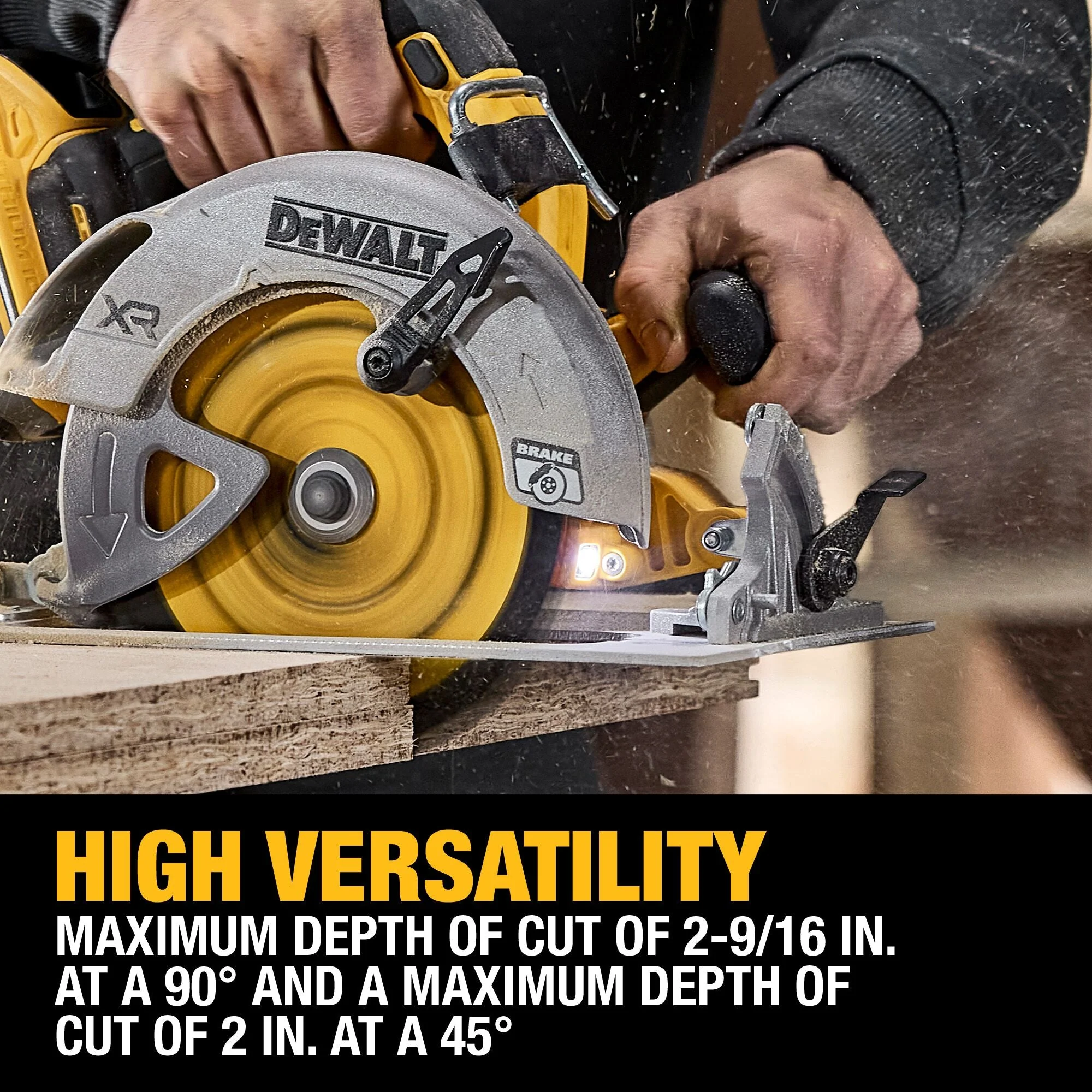 DEWALT DCS590B 20V MAX* XR® Brushless Cordless 7-1/4 in. Circular Saw (Tool Only) - Image 12