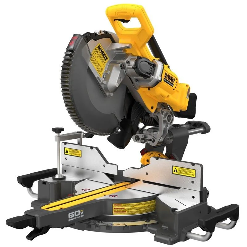 DEWALT DCS781B 60V MAX Brushless 12in. Double Bevel Sliding Miter Saw