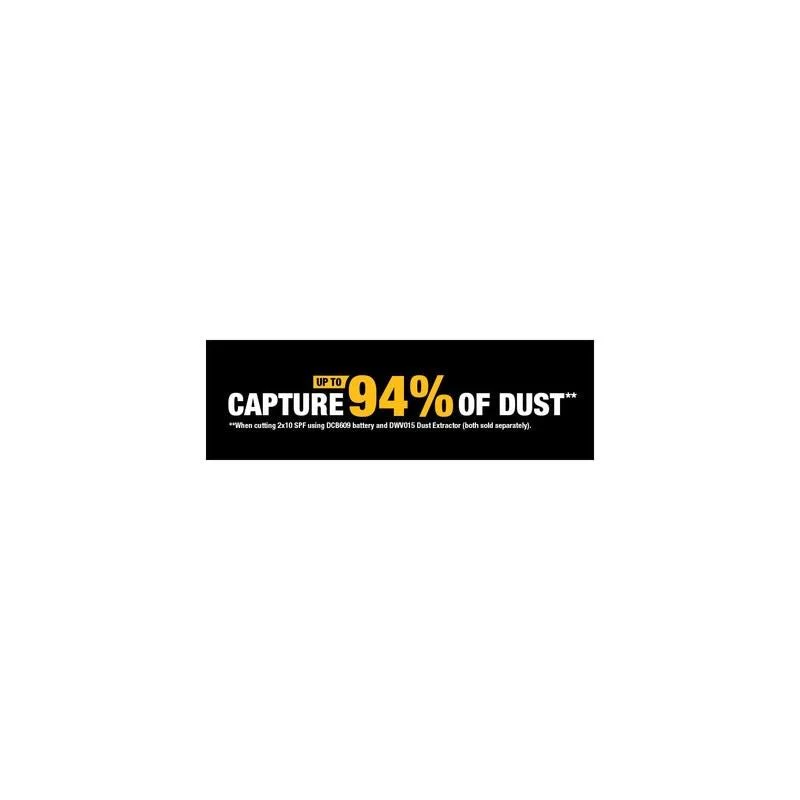 DEWALT DCS781B 60V MAX Brushless 12in. Double Bevel Sliding Miter Saw - Image 8
