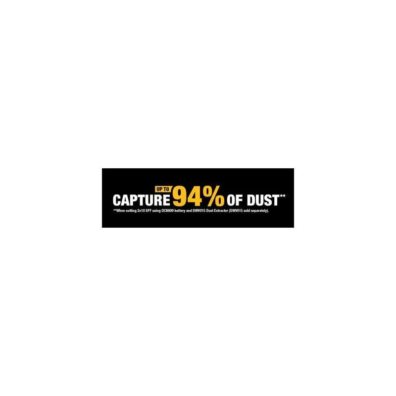 DEWALT DCS781X1 60V MAX 12in. Double Bevel Sliding Miter Saw - Image 15