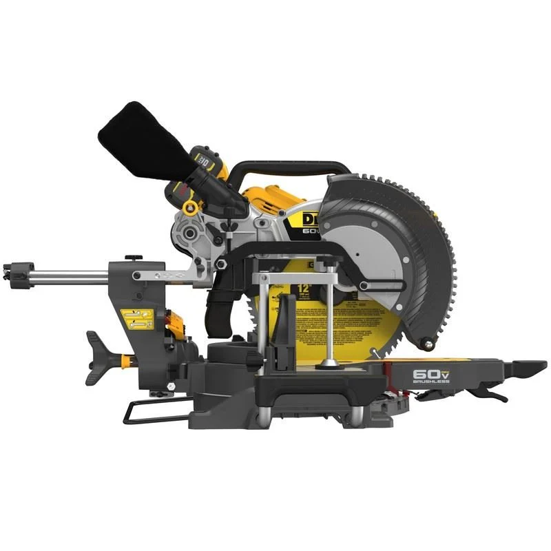 DEWALT DCS781X1 60V MAX 12in. Double Bevel Sliding Miter Saw - Image 7