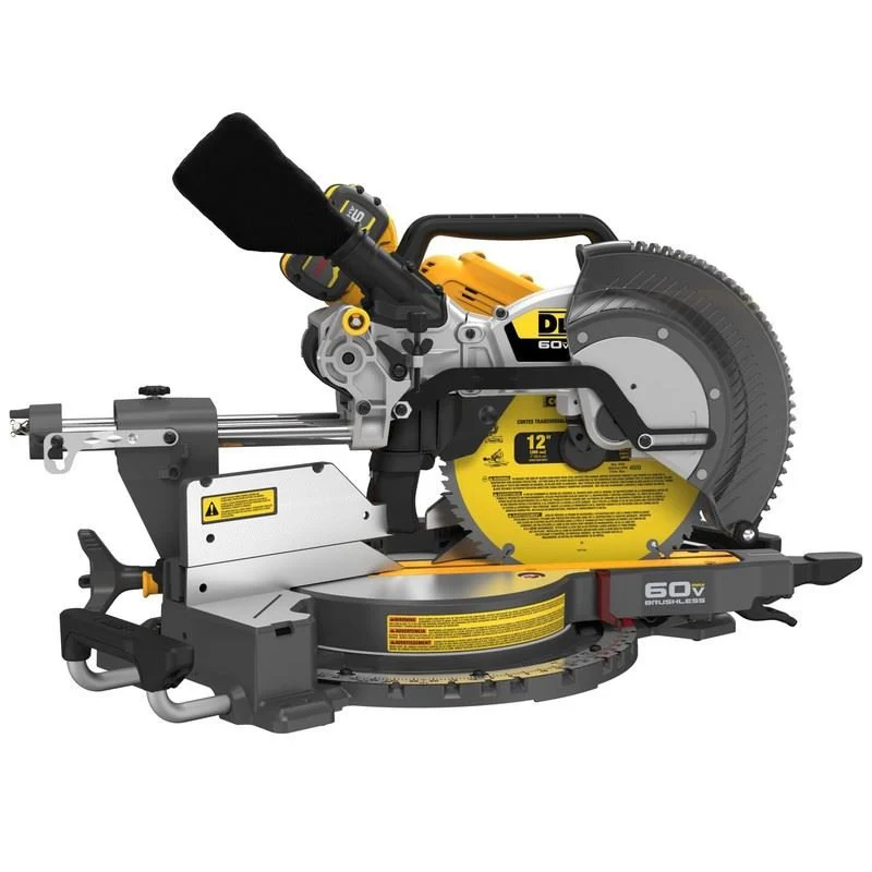 DEWALT DCS781X1 60V MAX 12in. Double Bevel Sliding Miter Saw - Image 8
