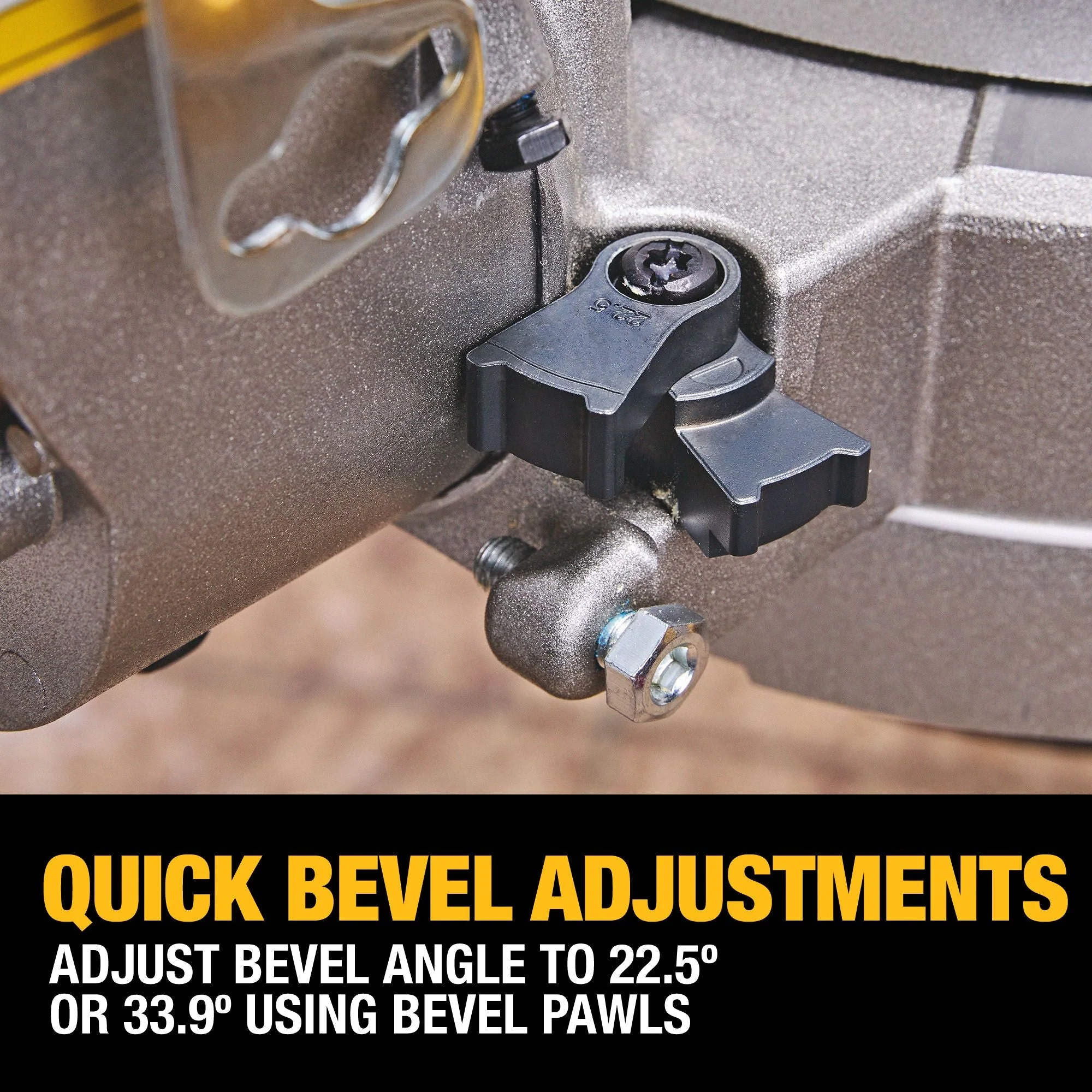DEWALT DCS785B 20V MAX* XR® 12 in. Double Bevel Sliding Miter Saw (Tool Only) - Image 11