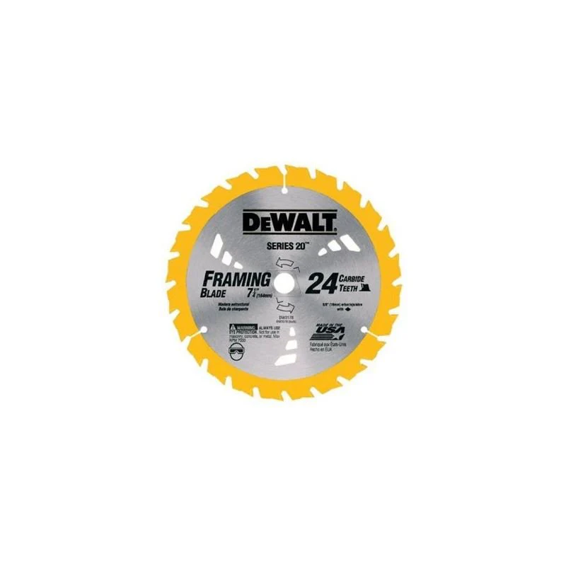 DEWALT | DW3578B10 7-1/4" 24T Framing Carbide Thin Kerf Circular Saw Blade