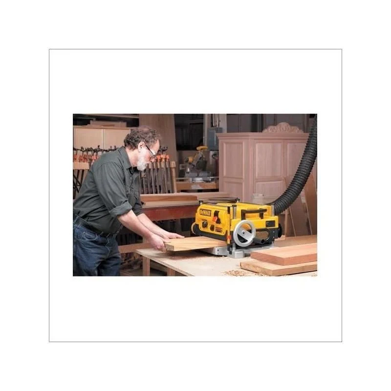 DEWALT | DW735 Heavy-Duty 13" Three Knife, Two Speed Thickness Planer - Image 6