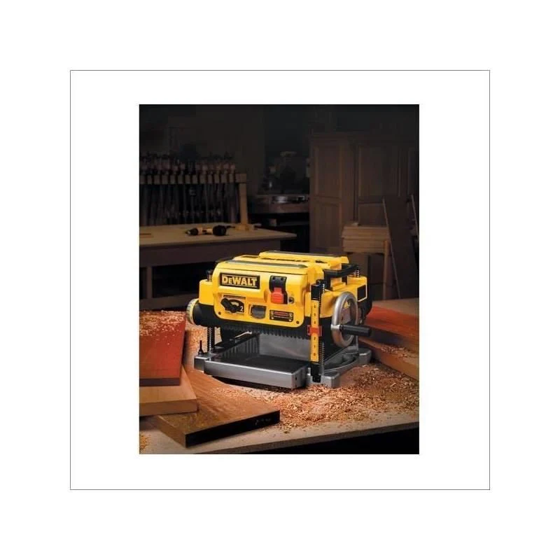 DEWALT | DW735 Heavy-Duty 13" Three Knife, Two Speed Thickness Planer - Image 9
