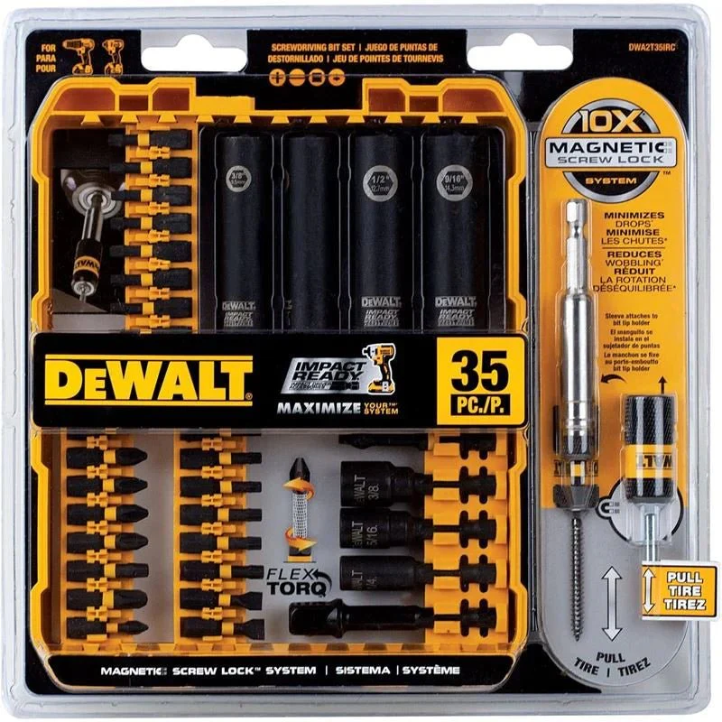 DEWALT DWA2T35IRC 35 Piece Flex Torq Impact Ready Screwdriving Set - Image 4