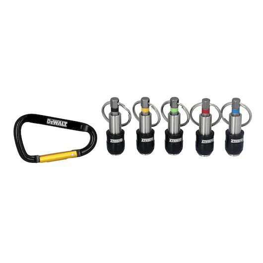 DEWALT DWAFHLDKC5 DEWALT® Keyring Bit Holder Set - Image 3