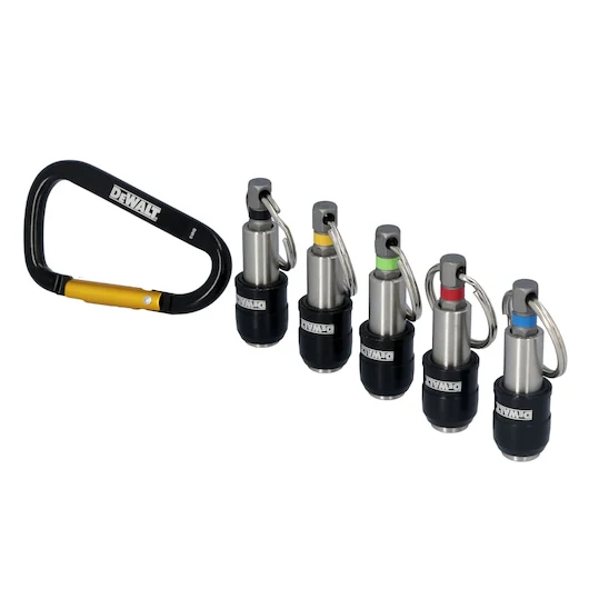 DEWALT DWAFHLDKC5 DEWALT® Keyring Bit Holder Set - Image 4