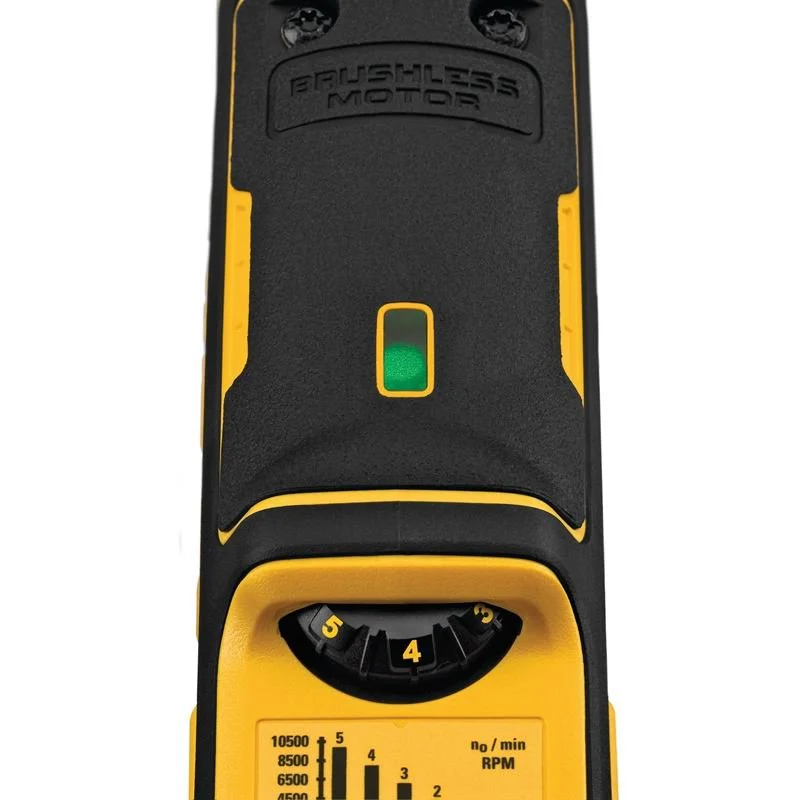 DEWALT DWE43214NVS 5 in. Brushless Paddle Switch Small Angle Grinder with Kickback Brake, No-Lock, Variable Speed - Image 4