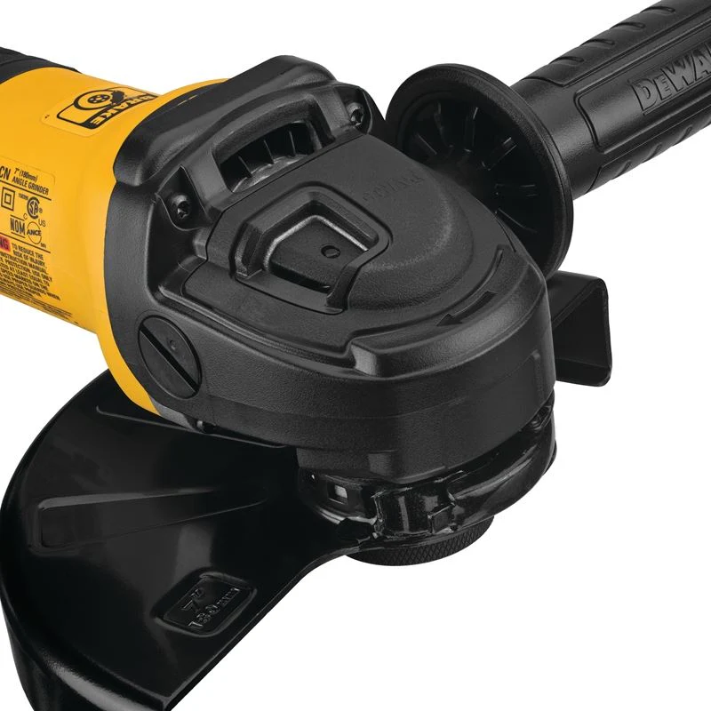 DEWALT DWE43840CN 7 in. Brushless Small Angle Grinder, Rat Tail, with Kickback Brake, No Lock, Pipeline Cover - Image 3