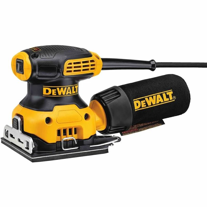 DEWALT DWE6411K 1/4 Sheet Palm Grip Sander Kit - Image 10