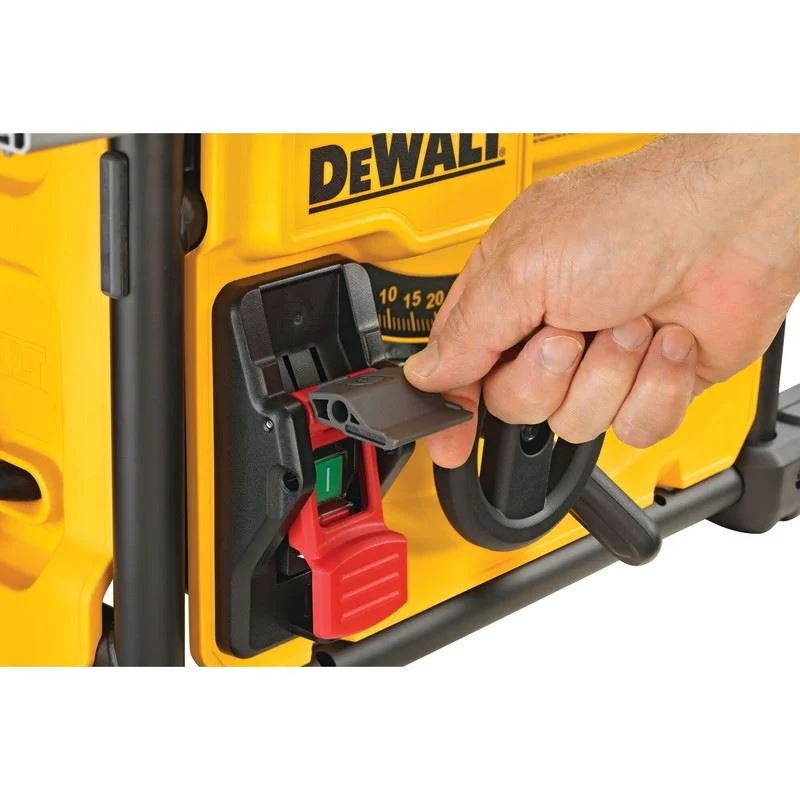 DEWALT DWE7485WS 8-1/4 in. Compact Jobsite Table Saw W/Stand - Image 10
