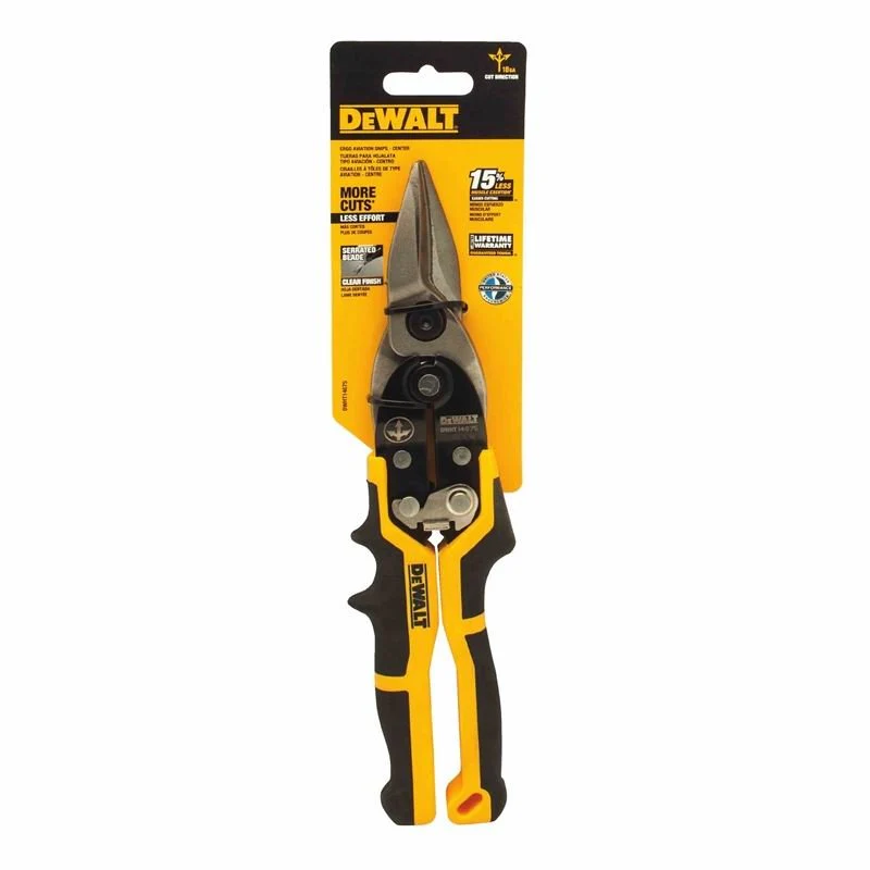 DEWALT DWHT14675 Straight Cut Ergo Aviation Snip - Image 2