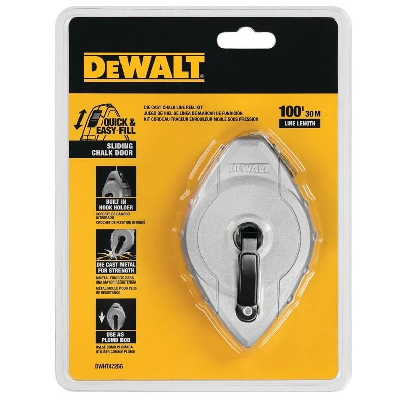 DEWALT DWHT47256 Cast Aluminum Chalk Reel - Image 3