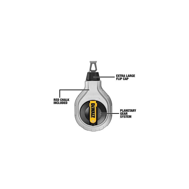 DEWALT DWHT47408 Chalk Reel Kit - 6:1 - Image 8