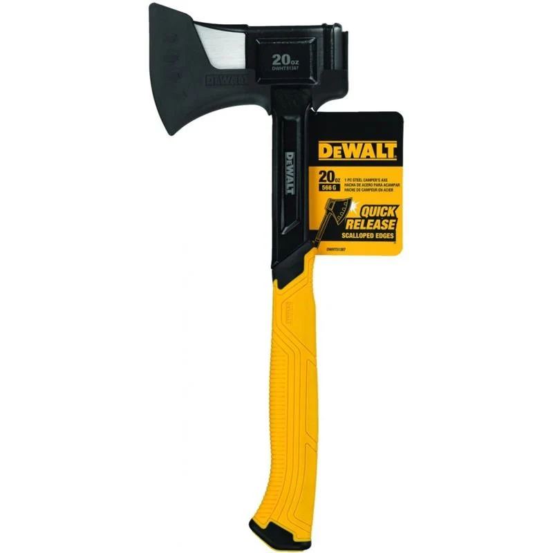 DEWALT DWHT51387 20 oz. 1 pc. Steel Camper's Axe - Image 2