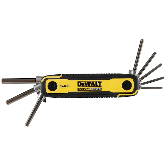 DEWALT DWHT70266 TOUGH SERIES Metric Folding Locking Hex Key - Image 2