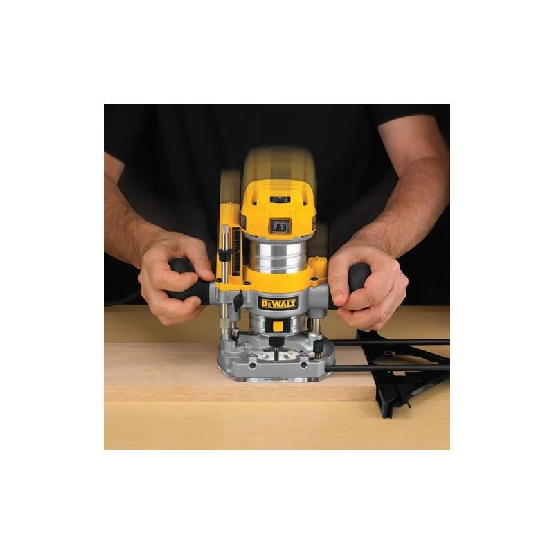 DEWALT | DWP611PK 1-1/4HP Max Torque Variable Speed Compact Router Combo Kit with LED's - Image 3