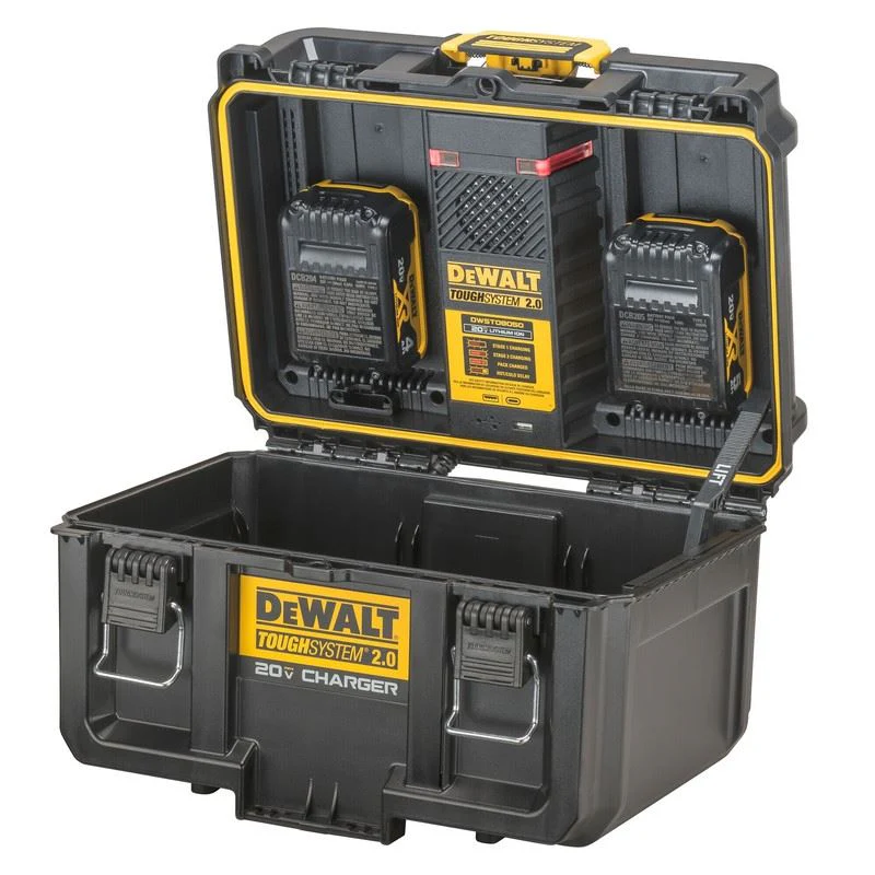 DEWALT DWST08050 TOUGHSYSTEM 2.0 20V Dual Port Charger - Image 2