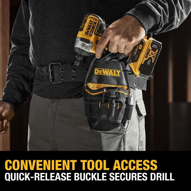 DEWALT DWST540501 PROFESSIONAL IMPACT DRILL HOLSTER - Image 4