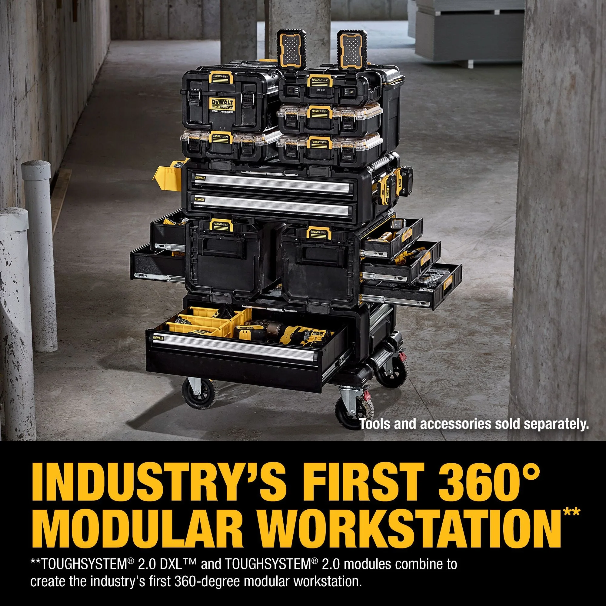 DEWALT DWST60510 TOUGHSYSTEM® 2.0 DXL™ 5-in-1 Modular Workstation - Image 10