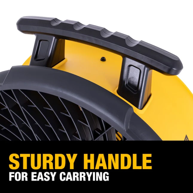 DEWALT DXF1850B 18" 20V AC/DC 3-Speed Drum Fan Tool with Adapter Cord - Image 4