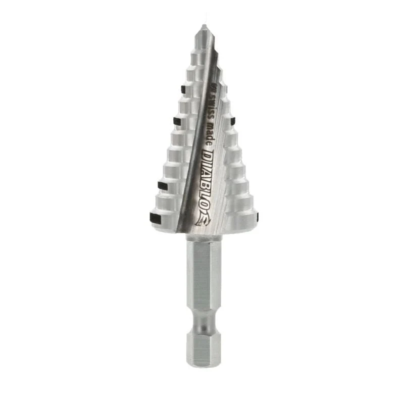 Diablo 3/8 in. ‑ 7/8 in. 12 Step Impact Step Drill Bit