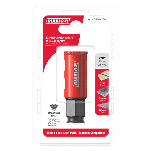 DIABLO DHS0875DG 7/8" Diamond-Grit Hole Saw - Image 2