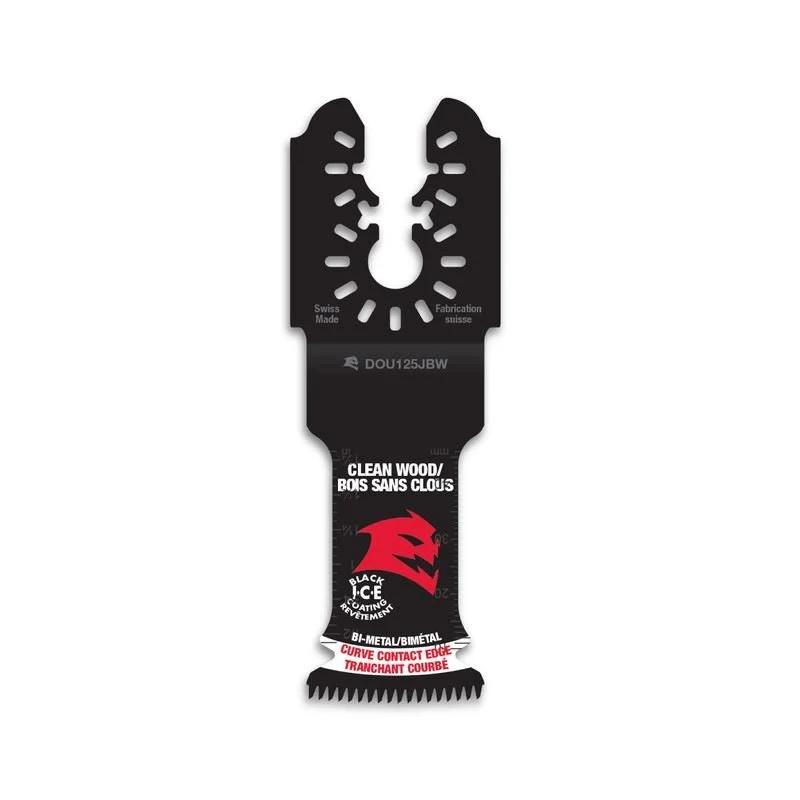 Diablo DOU125JBW 1-1/4 in. Universal Fit Bi-Metal Oscillating Blade for Clean Wood
