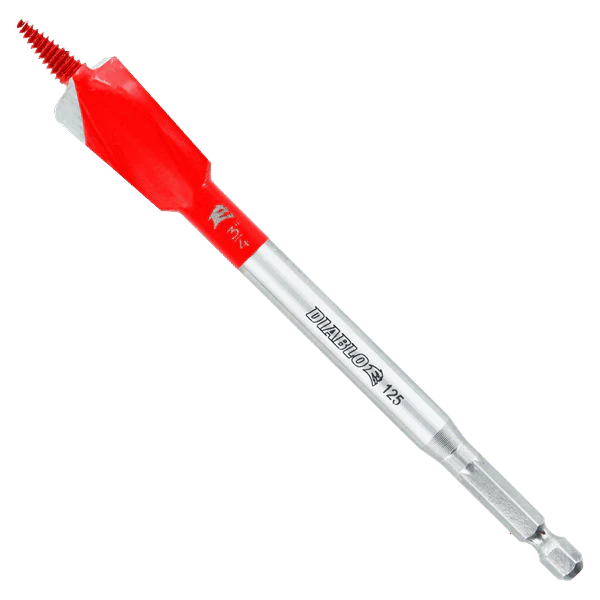 DIABLO DSPD4030 3/4" x 6" Demo Demon™ Spade Bit for Nail-Embedded Wood