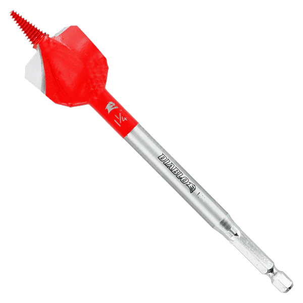 DIABLO DSPD4070 1-1/4" x 6" Demo Demon™ Spade Bit for Nail-Embedded Wood