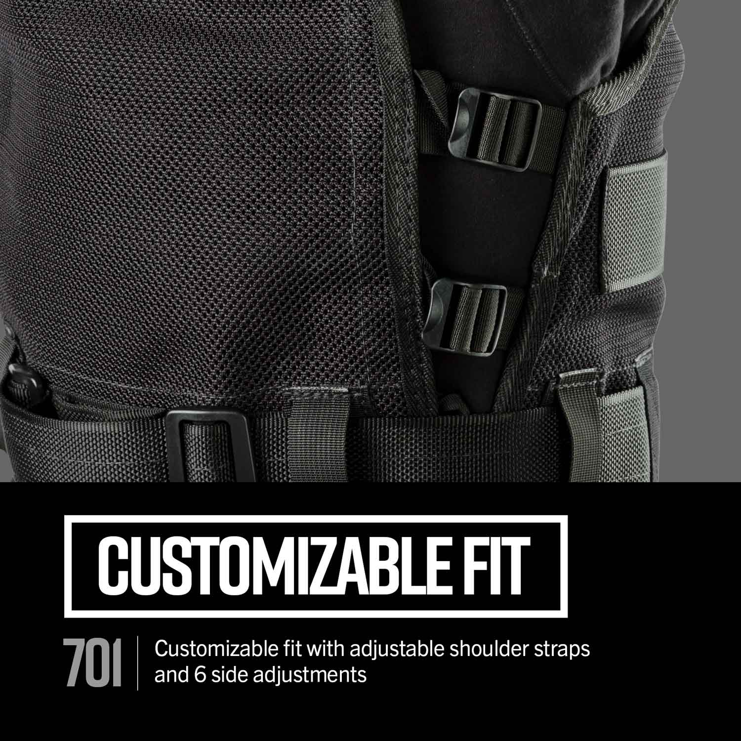 DIAMONDBACK 701 VEST - BLACK - Image 4