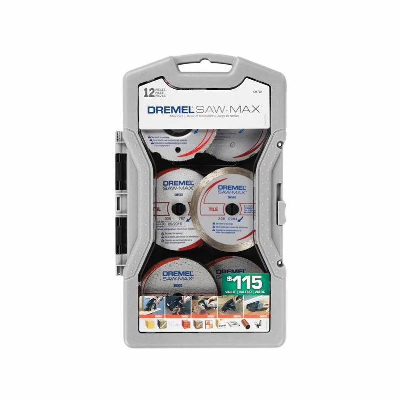 Dremel | SM710 Contains Twelve Genuine Saw-Max Cutting Wheels.