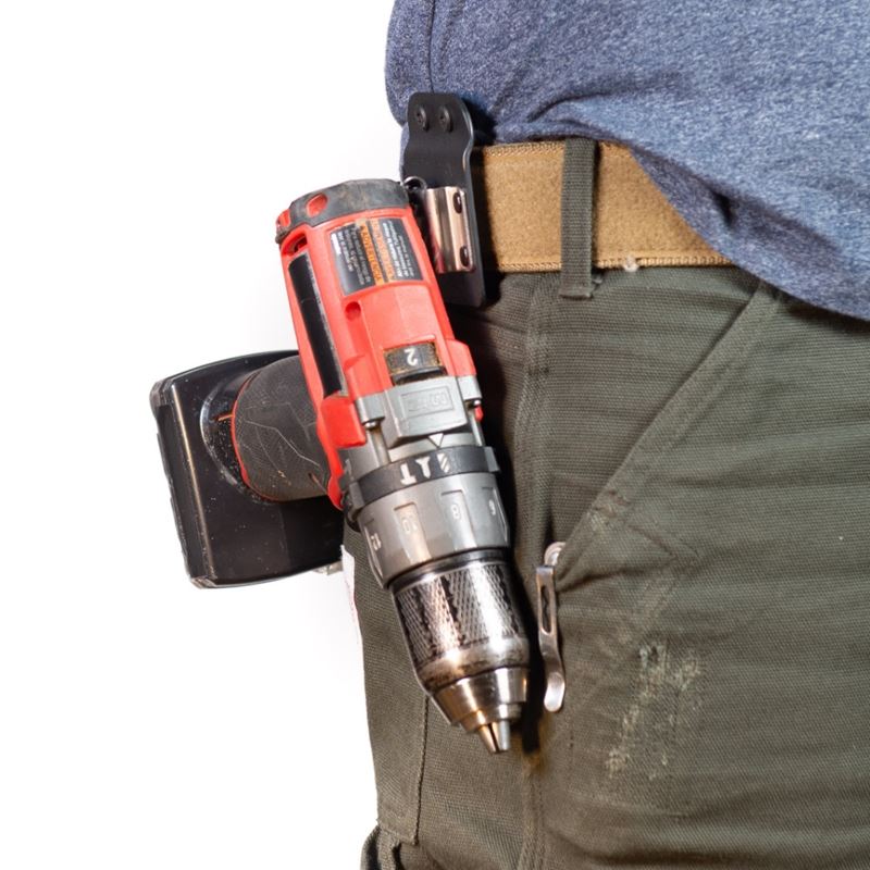 DriverMaster: The Tactical Cordless Tool Belt Clip Holder for Drills, Impacts, and Nailers - Image 5
