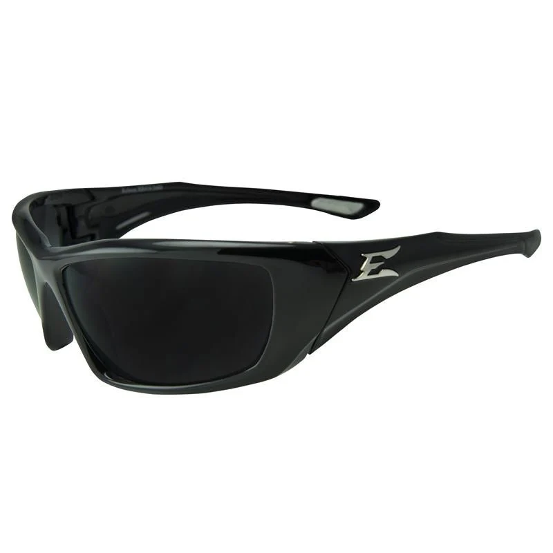 EDGE - Robson -Safety Glasses Black / Polarized Smoke Vapor Shield Lens