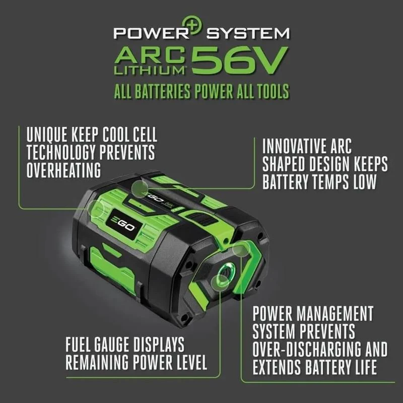 EGO BA4200T POWER+ 7.5 ah 56V BATTERY WITH FUEL GAUGE - Image 2