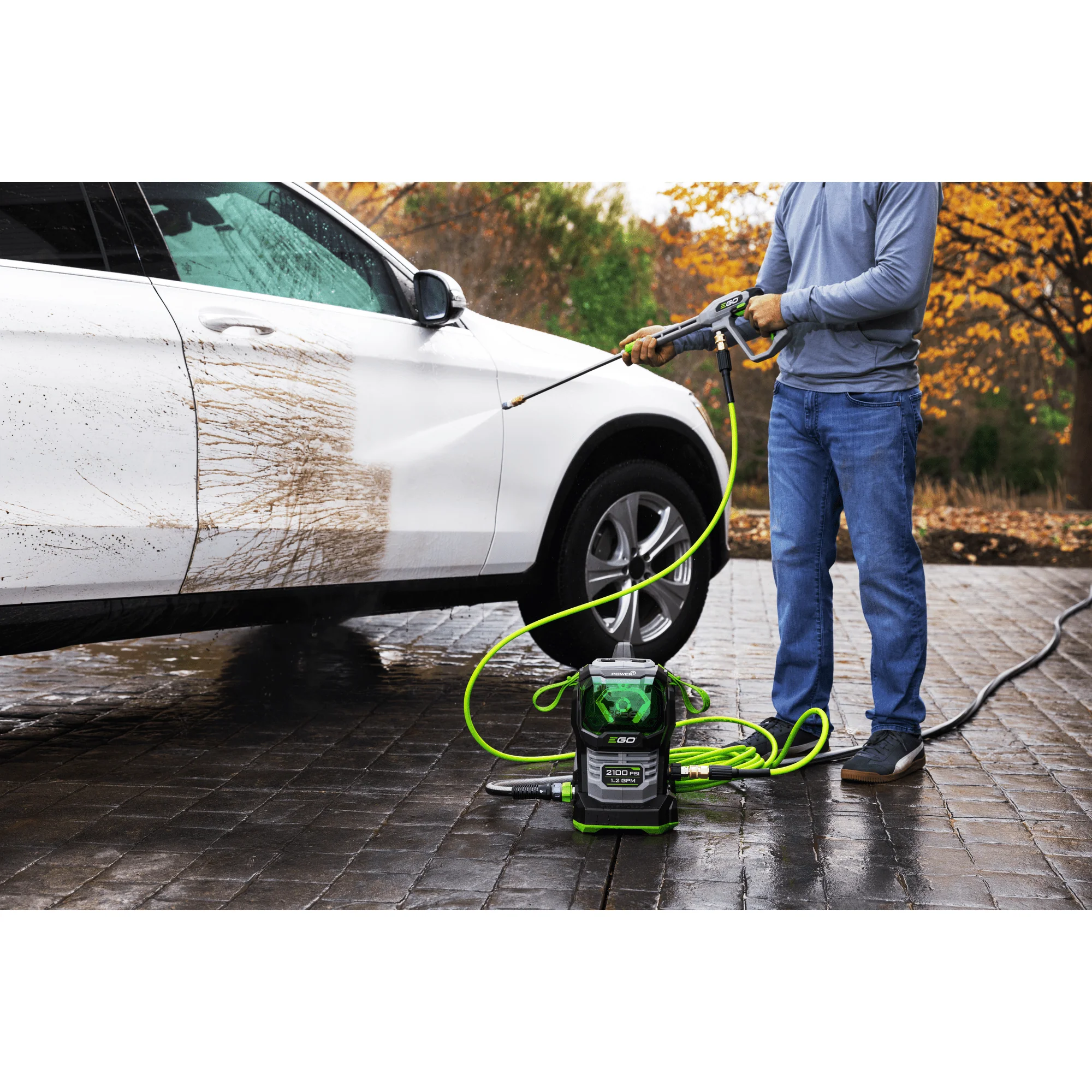 EGO HPW2105 POWER+ 2100 PSI Compact Pressure Washer with 6.0Ah Battery and 320W Charger - Image 5