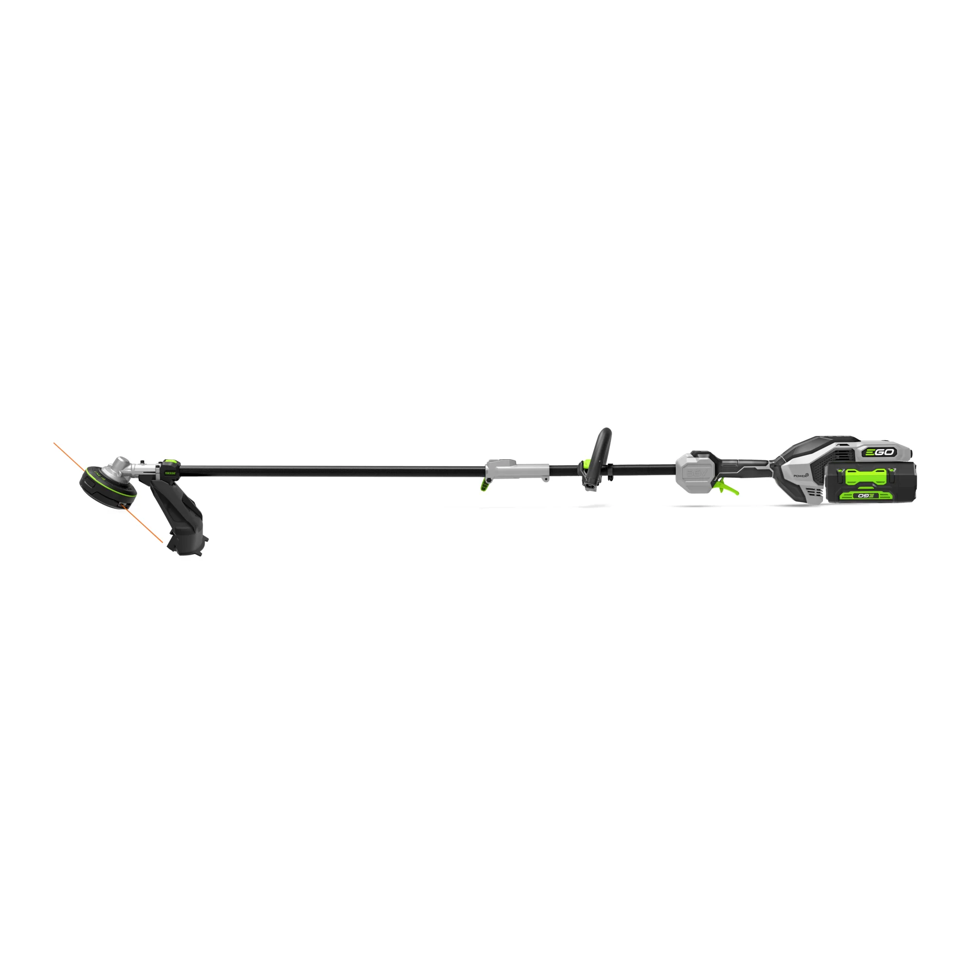 EGO MST1704 POWER+ 17" LINE IQ™ Multi-Head String Trimmer with POWERLOAD™ and Carbon Fiber Shaft 5.0Ah Battery and 320W Charger - Image 4