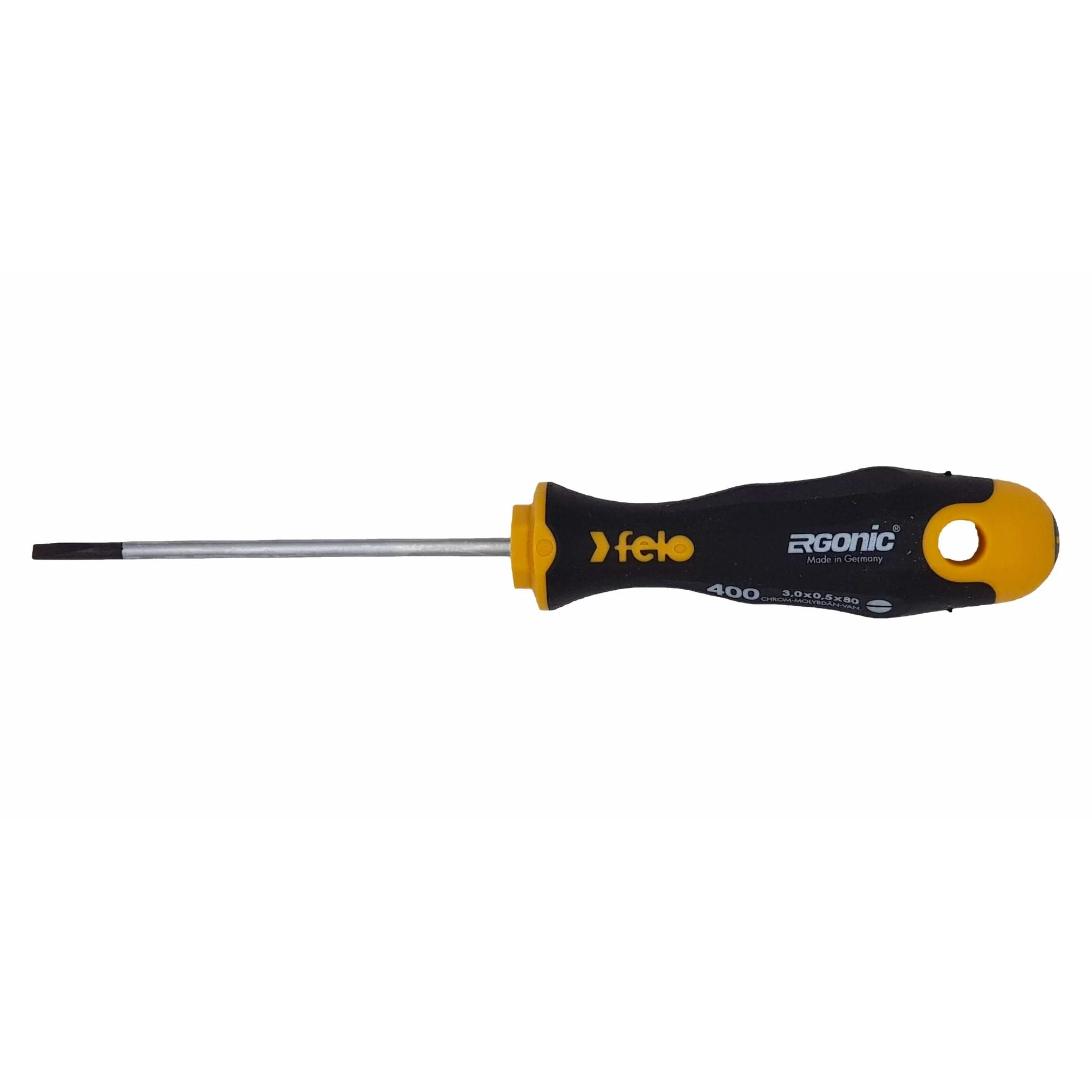 FELO SD ERGONIC Slotted SL 3,0 x 0,5 x 80 Slotted-Screwdriver with 3C-handle - Image 2