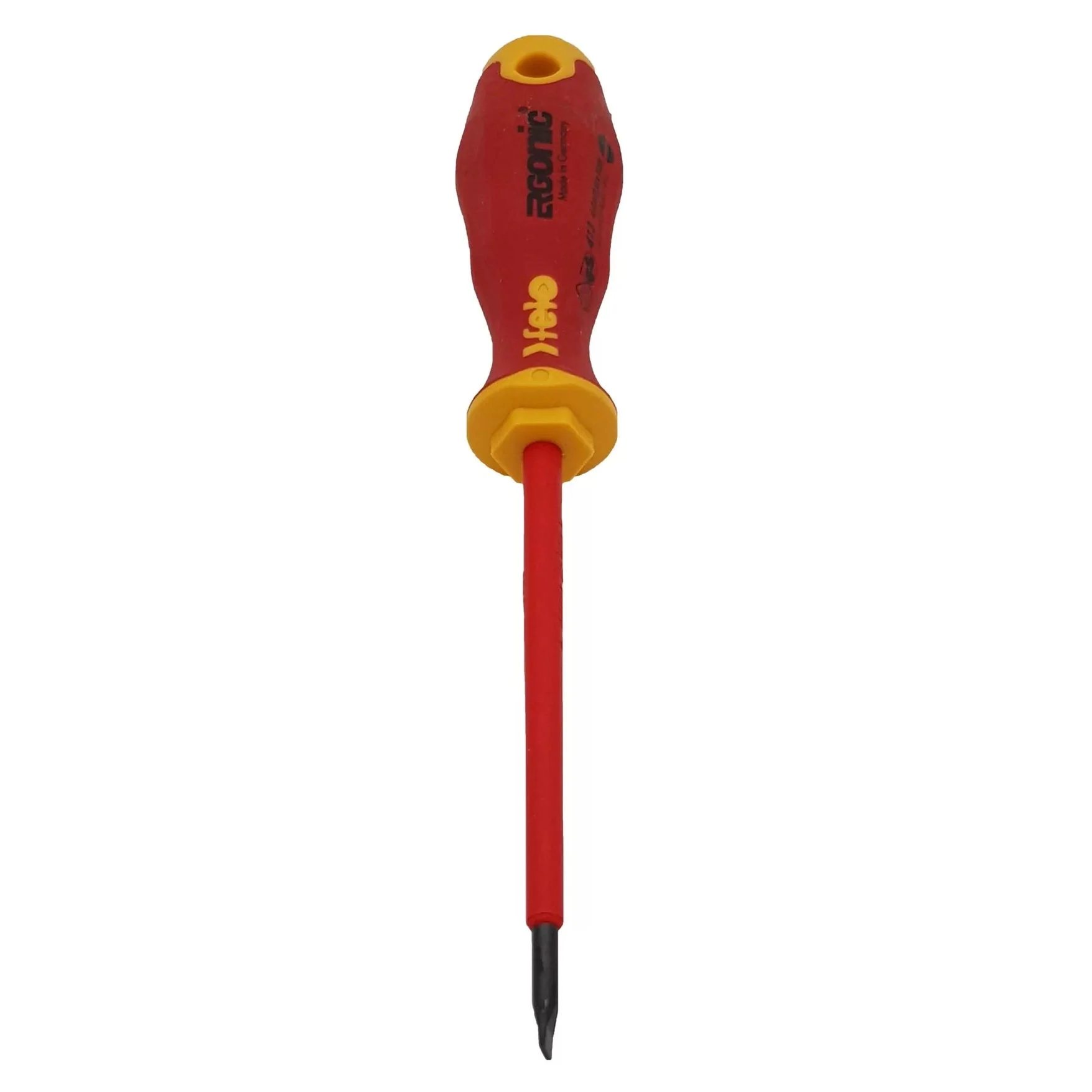 FELO SD ERGONIC VDE Slotted SL 4,0 x 0,8 x 100 Slotted-Screwdriver with 3C-handle - Image 2