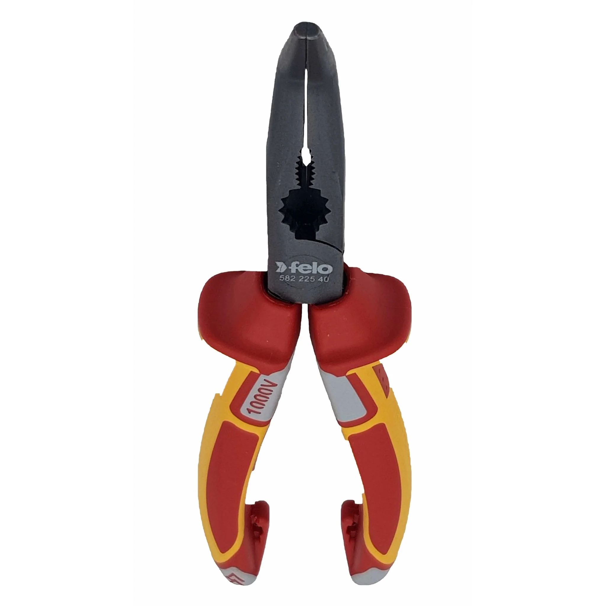 Felo Chain Nose Pliers VDE 3C bent 45° 205 mm - 8" - Image 3