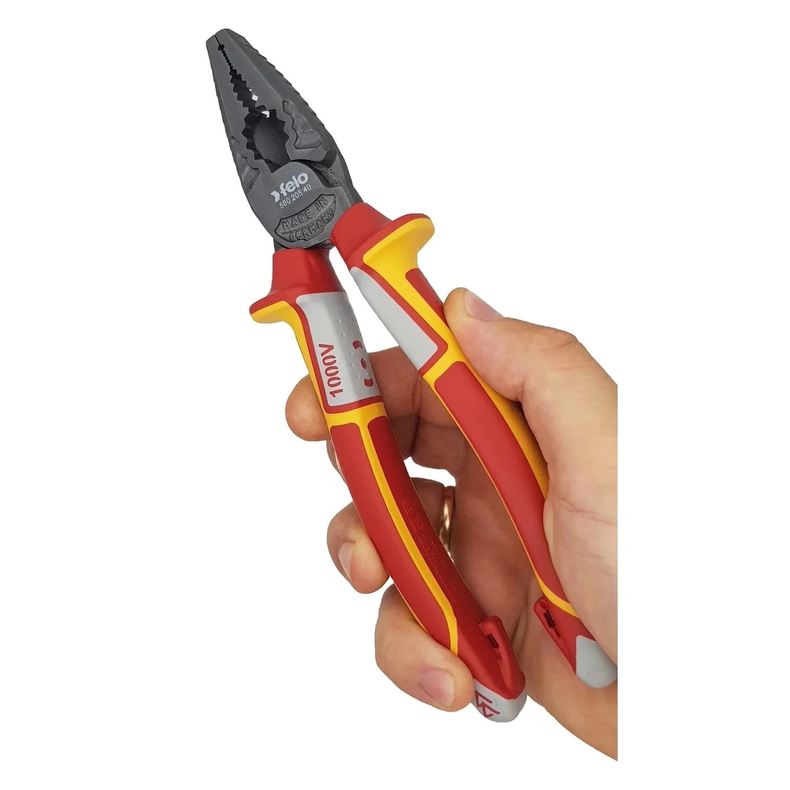 Felo Combination Pliers VDE 3C 8-Inch - 200 mm - Image 2