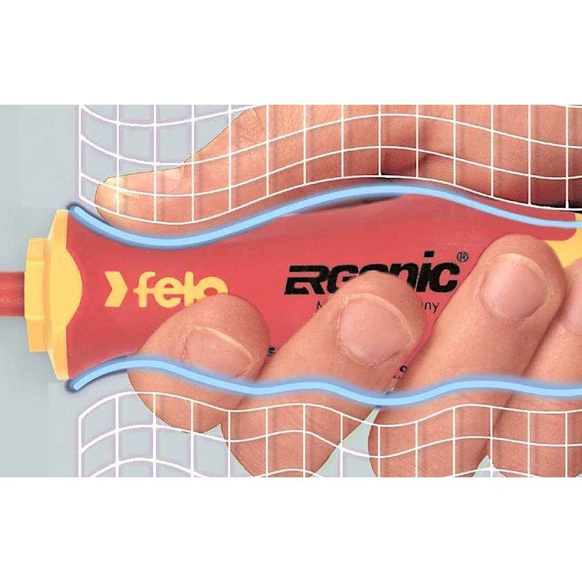 Felo SD ERGONIC VDE E-slim Phillips PH 1 x 80 Phillips-Screwdriver with 3C-handle - Image 3