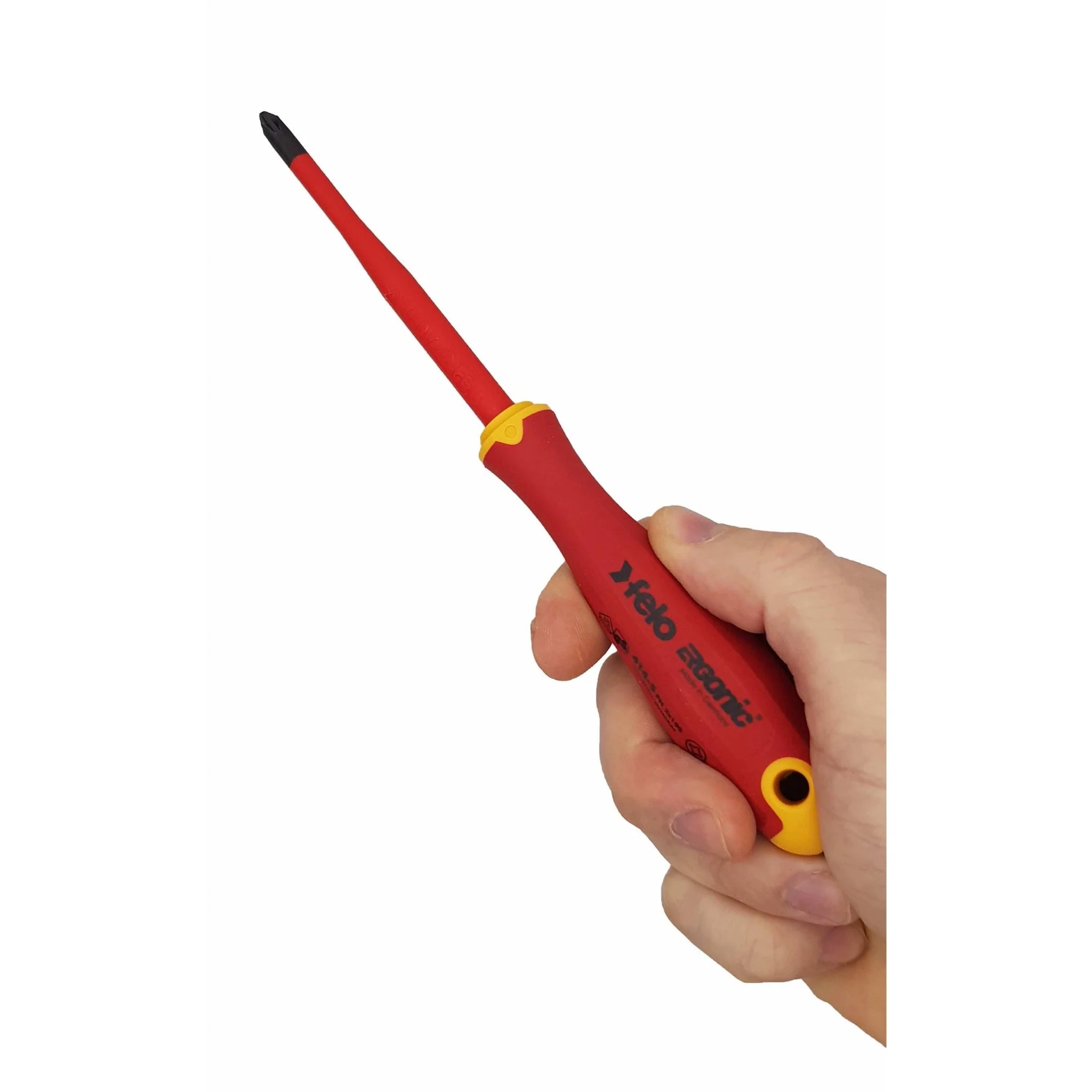 Felo SD ERGONIC VDE E-slim Phillips PH 2 x 100 Phillips-Screwdriver with 3C-handle - Image 2