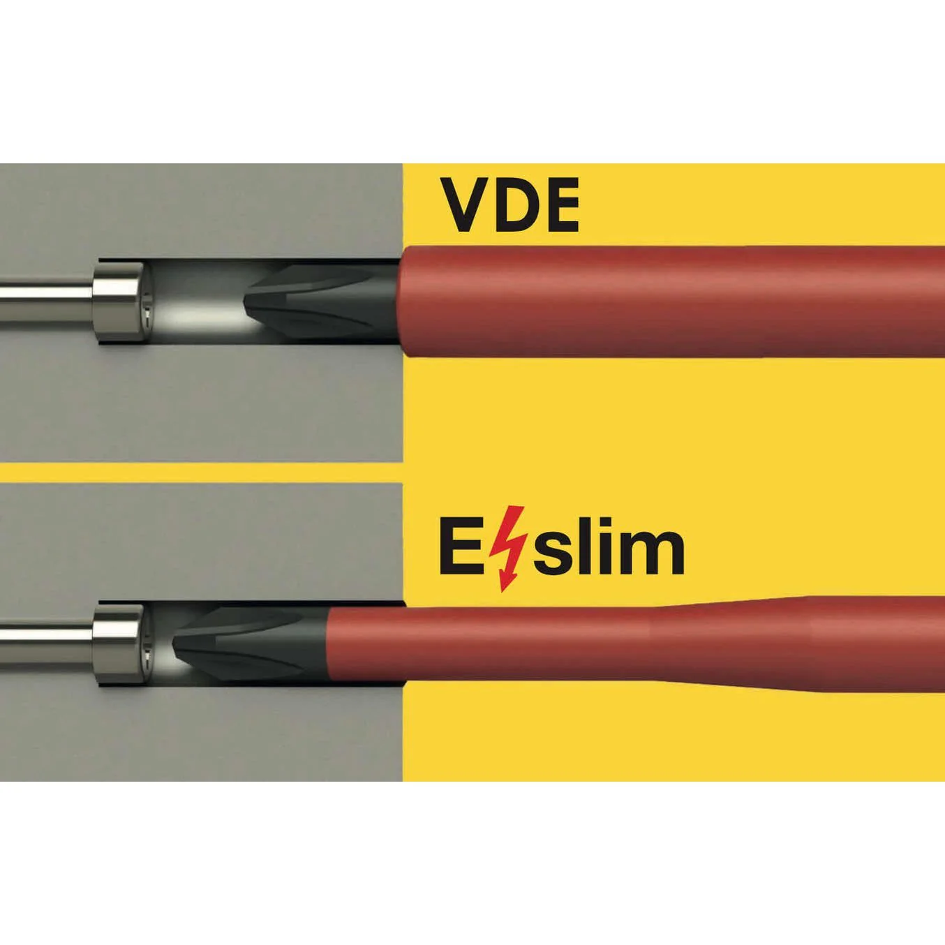 FELO SD ERGONIC VDE E-slim TORX® T 15 x 100 Screwdriver with 3C-handle - Image 2