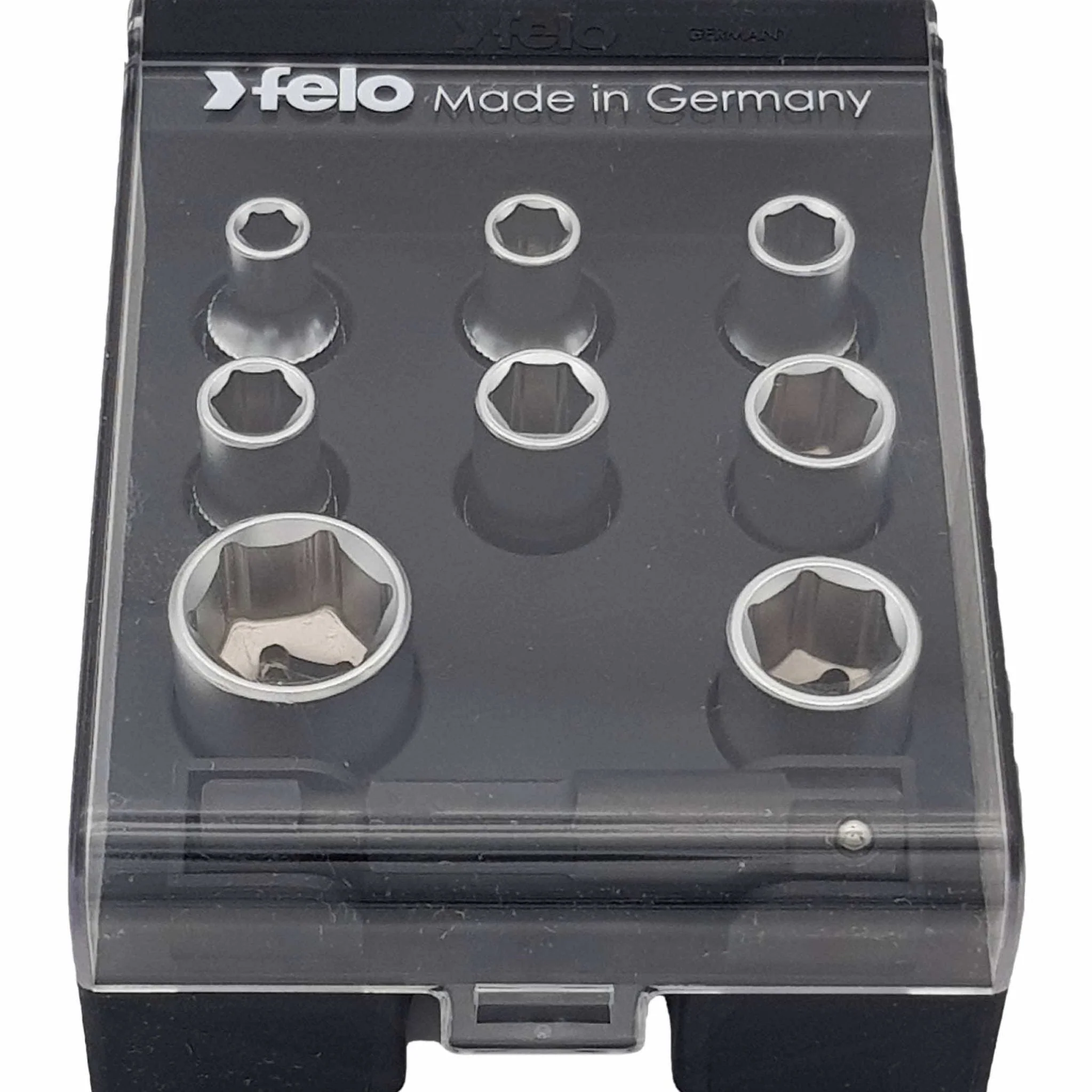 Felo Socket-Box 1/4" 9-pcs. SW 4 - 13 mm - Image 3