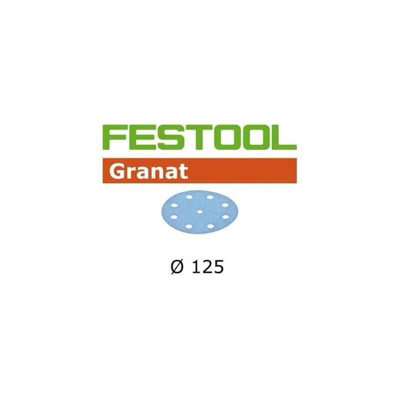 Festool | 497169 P120 Grit, Granat Abrasives, Pack of 100