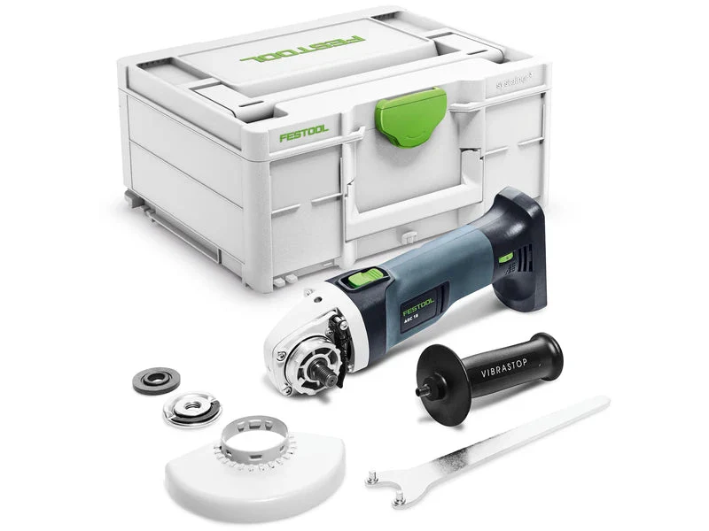 FESTOOL 576824 AGC 18-115 EB-Basic Cordless Angle Grinder